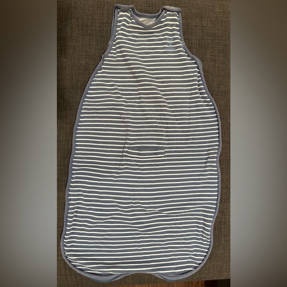 Striped Gray Kids Pajamas Sleep Sack size 2-24 months